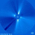 August 9th coronal mass ejection -- for more information, see caption